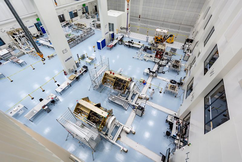 Airbus: В Европе начинает свою работу ультрасовременный центр спутниковых и космических технологий (ФОТО)