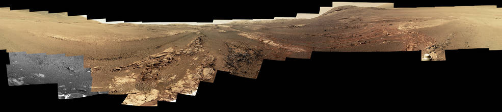 NASA: последняя панорама марсохода Opportunity NASA: последняя панорама марсохода Opportunity