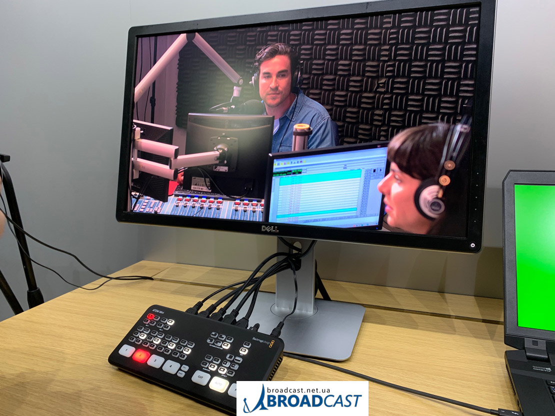 Broadcast Atem mini IBC2019