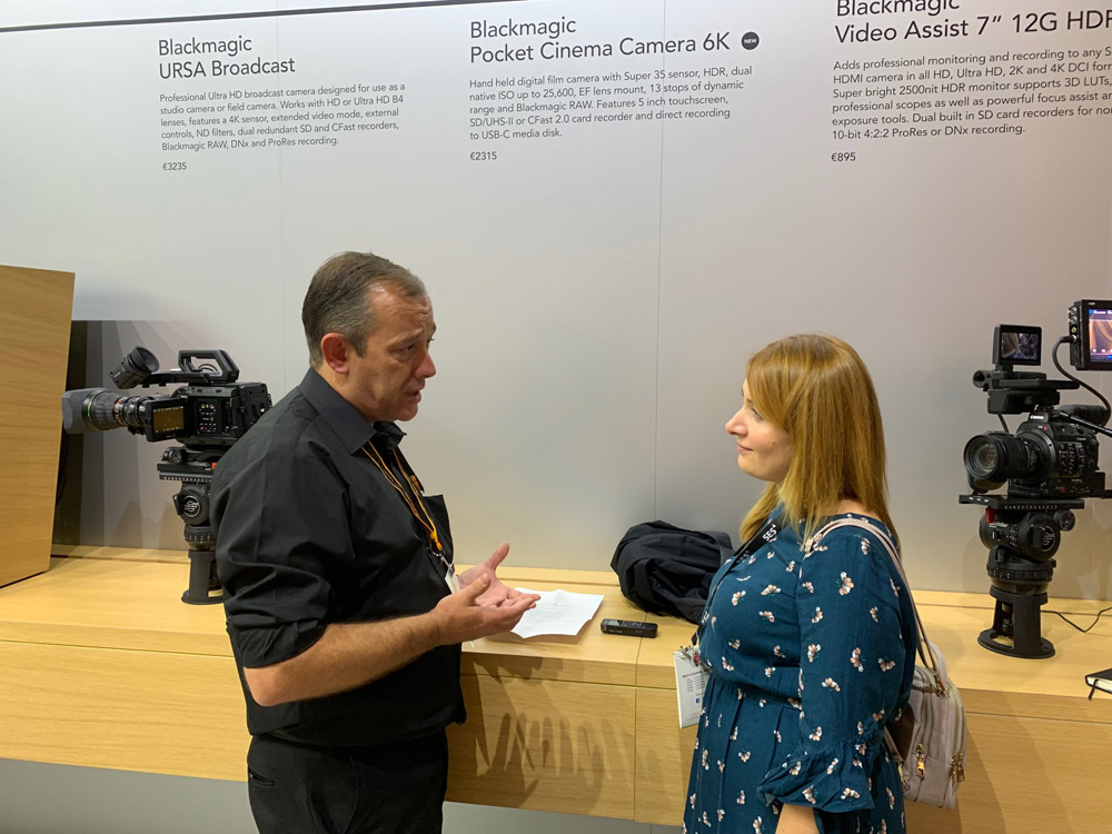 Саймон Уэстленд, Blackmagic Design: «Мы никогда не говорим, что есть у нас – наши клиенты говорят, что им нужно» Саймон Уэстленд, Blackmagic Design: «Мы никогда не говорим, что есть у нас – наши клиенты говорят, что им нужно»
